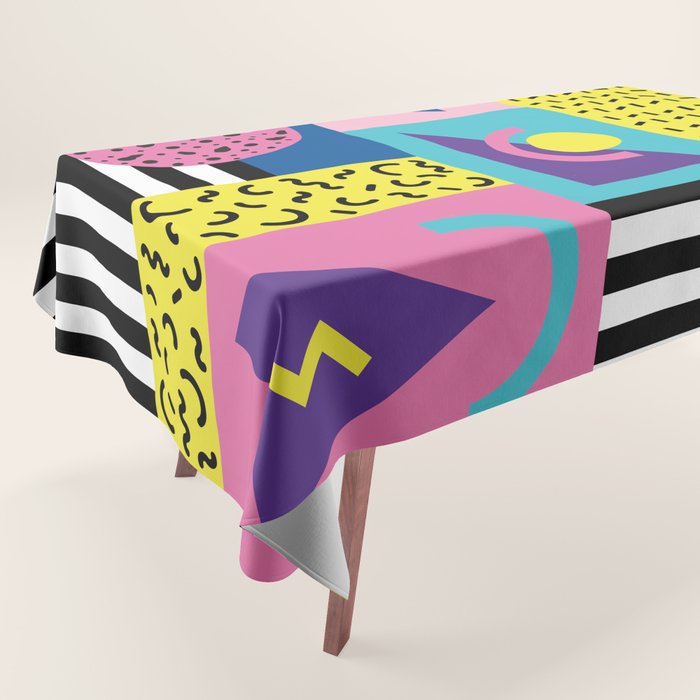Memphis pattern 53 - 80s / 90s Retro Tablecloth Gallery Image 1