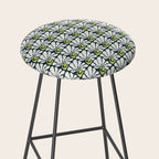 Flowing Floral Stool Gallery Image 2