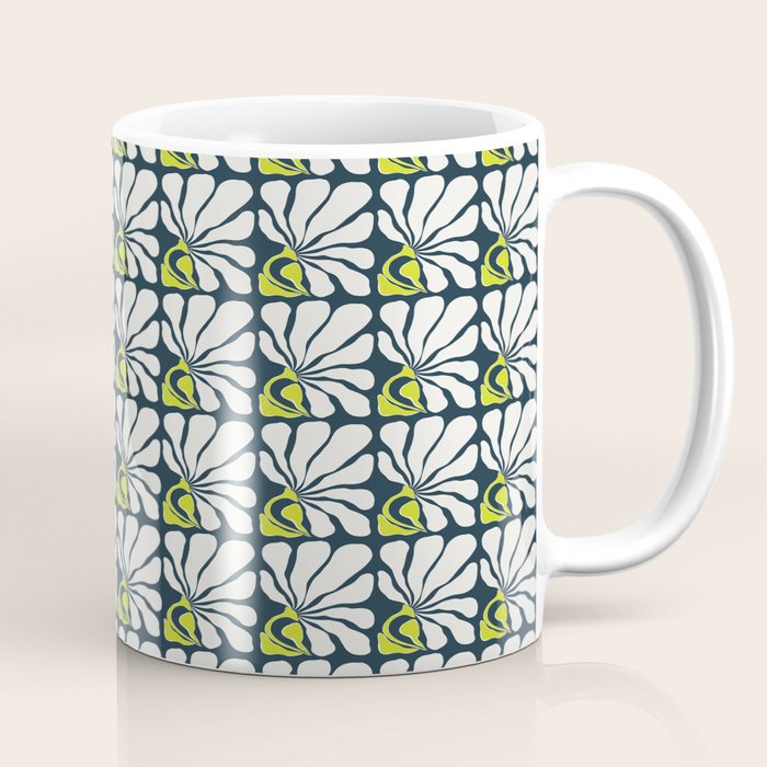 Flowing Floral Coffee Mug Gallery Image 1