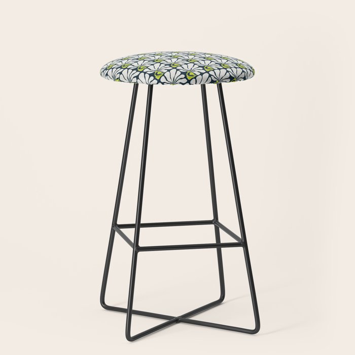 Flowing Floral Stool Gallery Image 1