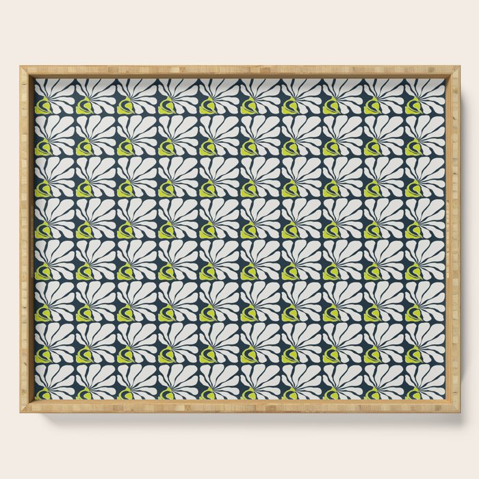 Flowing Floral Serving Tray Gallery Image 1