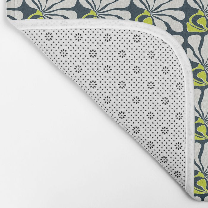 Flowing Floral Bath Mat Gallery Image 2