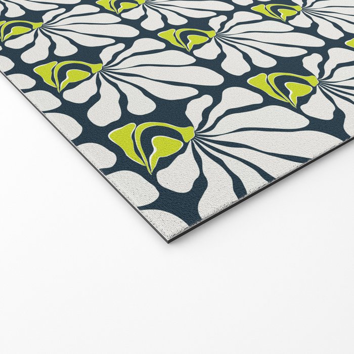 Flowing Floral Welcome Mat Gallery Image 2