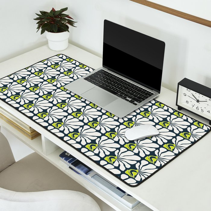 Flowing Floral Desk Mat Gallery Image 2