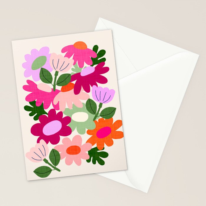 Floral clippings Stationery Card Gallery Image 2