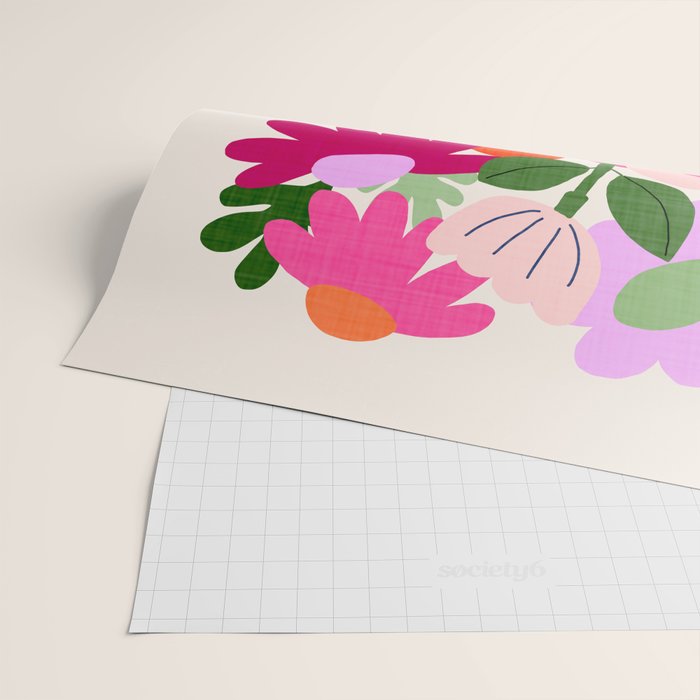 Floral clippings Wrapping Paper Gallery Image 2