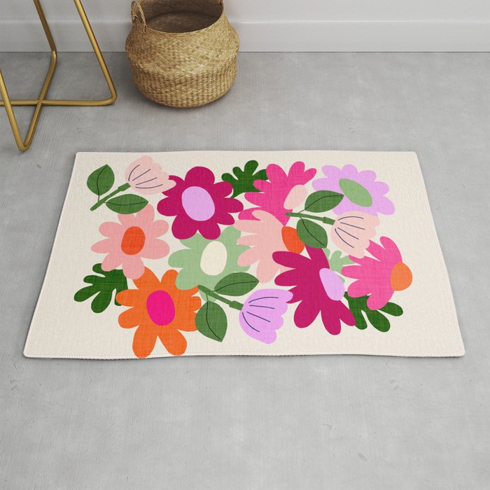 Floral clippings Rug Gallery Image 1
