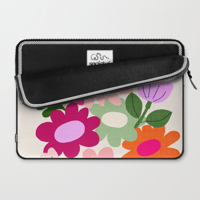 Floral clippings Laptop Sleeve Gallery Image 2