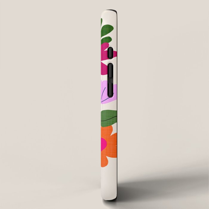 Floral clippings iPhone Case Gallery Image 2