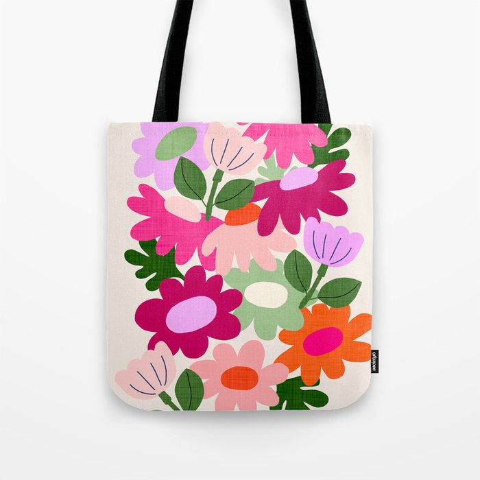Floral clippings Tote Bag Gallery Image 1