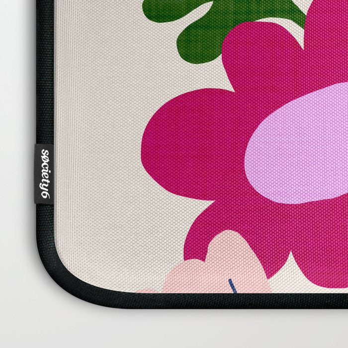 Floral clippings Laptop Sleeve Gallery Image 3
