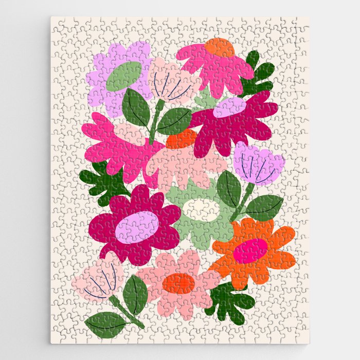Floral clippings Jigsaw Puzzle Gallery Image 1