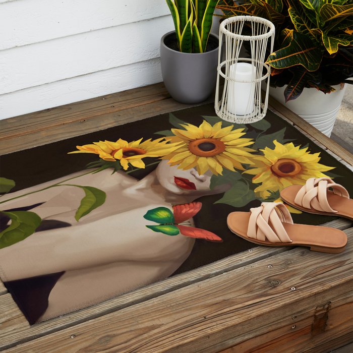 Sunny Disposition Outdoor Rug Gallery Image 2