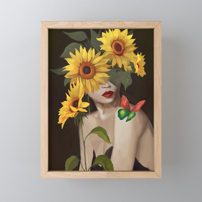 Sunny Disposition Mini Art Print Gallery Image 1