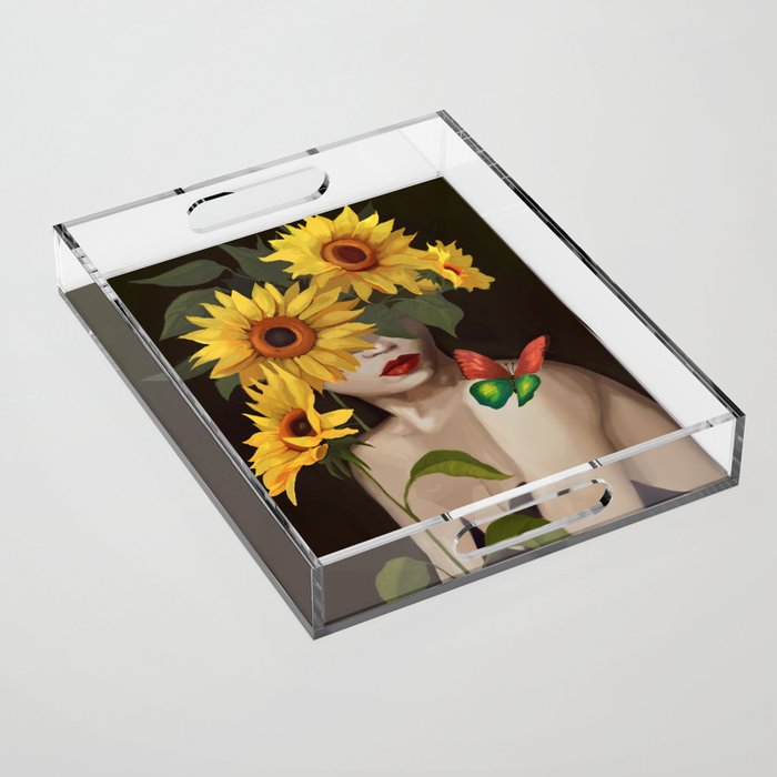 Sunny Disposition Acrylic Tray Gallery Image 1