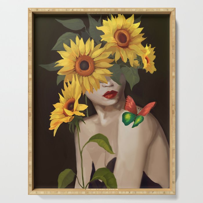 Sunny Disposition Serving Tray Gallery Image 1
