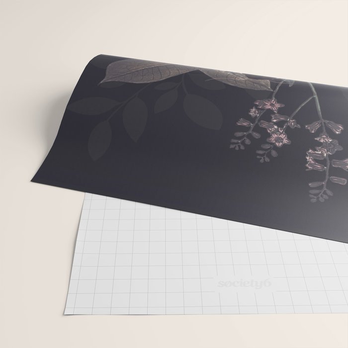 Night Butterfly Wrapping Paper Gallery Image 2