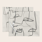 Abstract line art 12 Placemat Gallery Image 1
