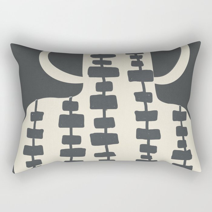 Tribal Pot 7 Rectangular Pillow Gallery Image 1