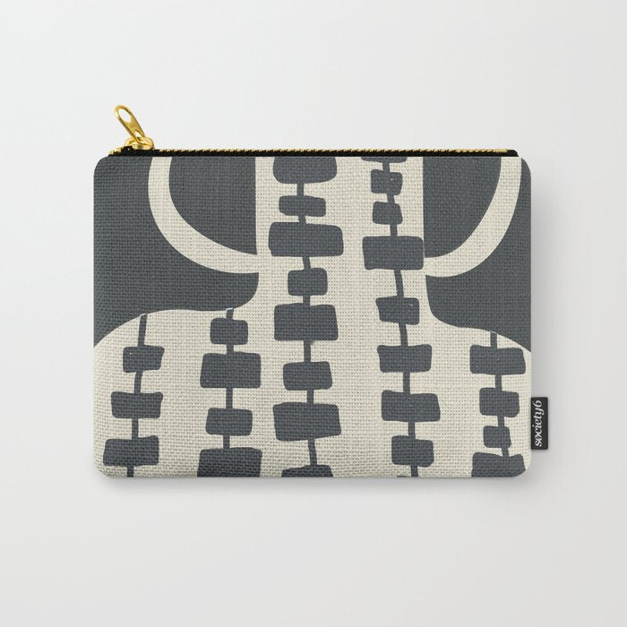 Tribal Pot 7 Carry All Pouch Gallery Image 1