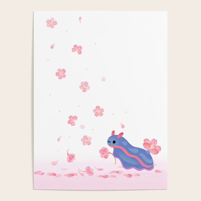 Cherry blossom slug Poster Gallery Image 4