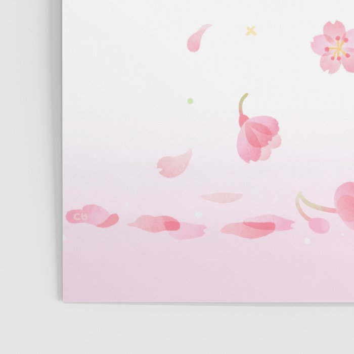 Cherry blossom slug Poster Gallery Image 3