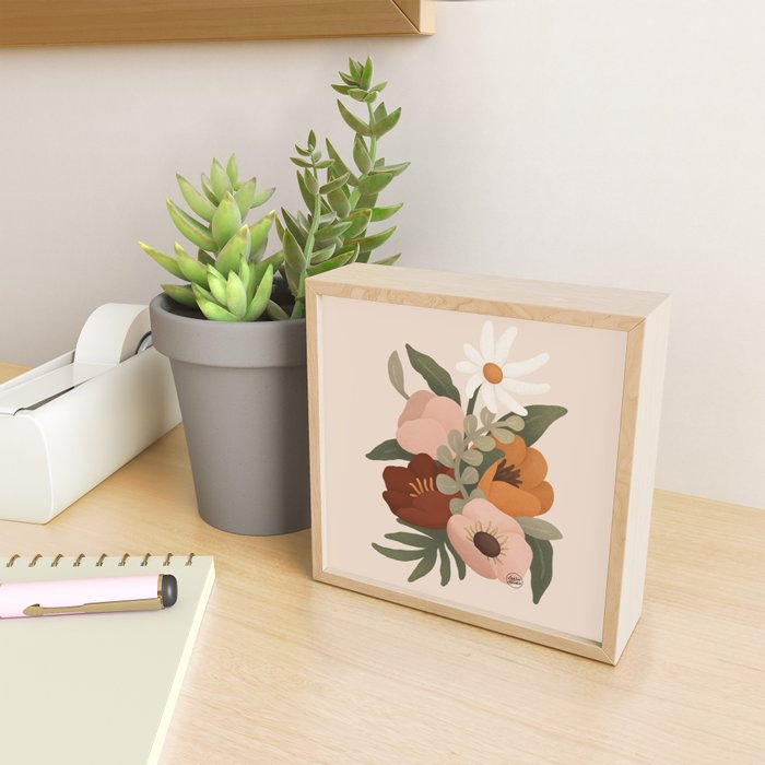 Gloria Floral Mini Art Print Gallery Image 2