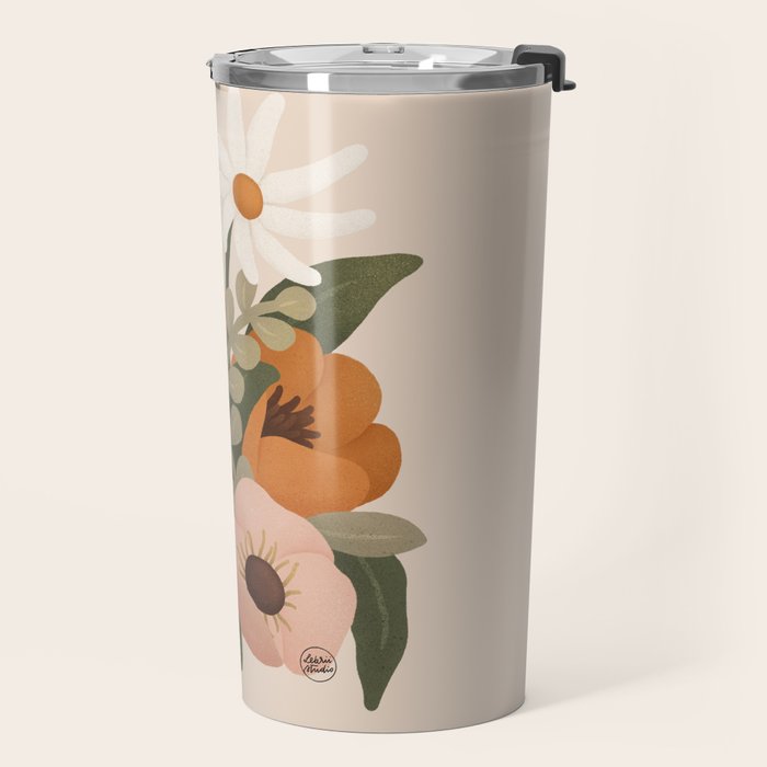 Gloria Floral Travel Mug Gallery Image 2