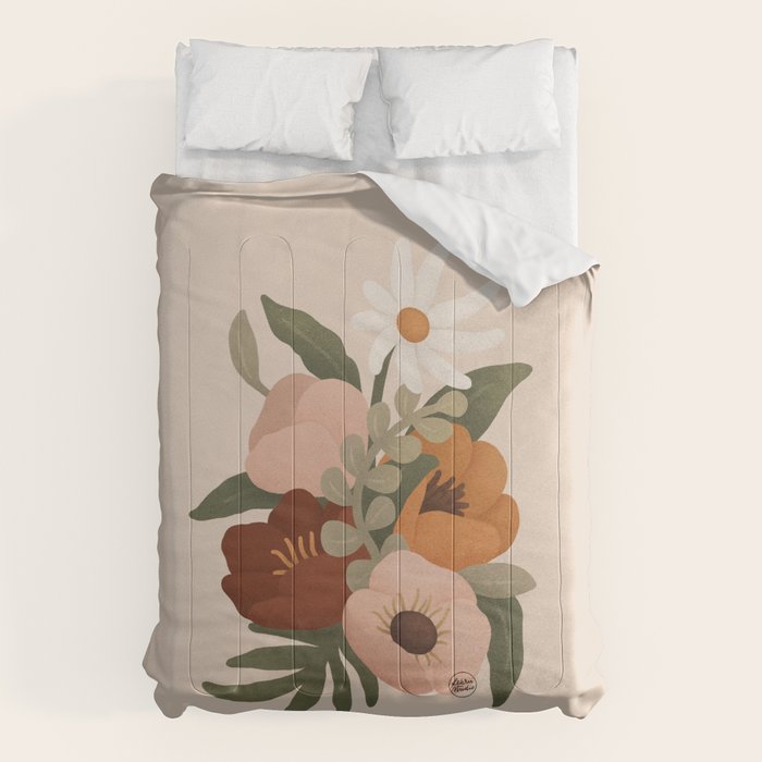 Gloria Floral Comforter Gallery Image 6