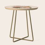 Gloria Floral Side Table Gallery Image 1