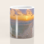 THE STORM | sea | ocean | waves | sky |  seascape | blue | summer | glitter | sparkle | nature Coffee Mug Gallery Image 4