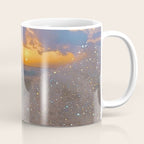 THE STORM | sea | ocean | waves | sky |  seascape | blue | summer | glitter | sparkle | nature Coffee Mug Gallery Image 1