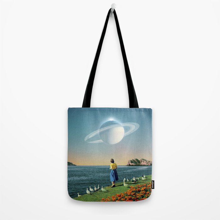 Watching Planets Tote Bag Gallery Image 2