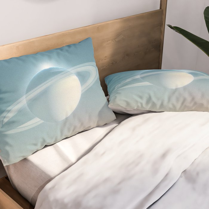 Watching Planets Pillow Sham Gallery Image 2