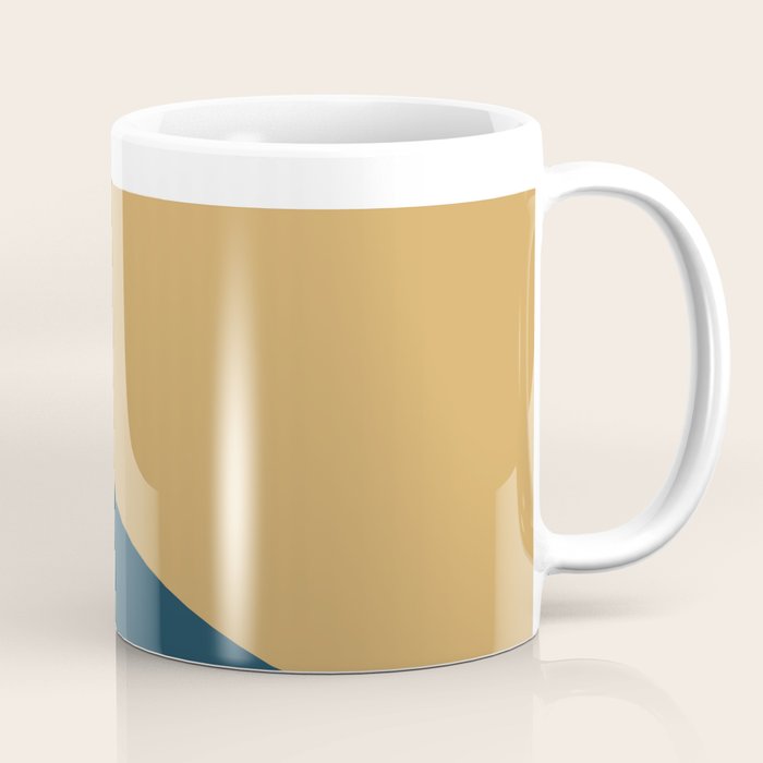 Mid Century Modern Sunset Nº1 Coffee Mug Gallery Image 1