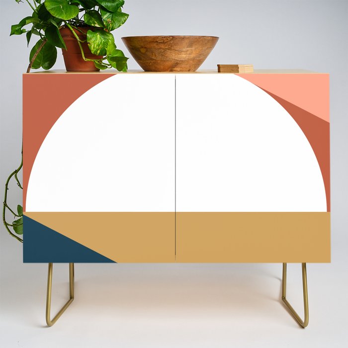 Mid Century Modern Sunset Nº1 Credenza Gallery Image 1