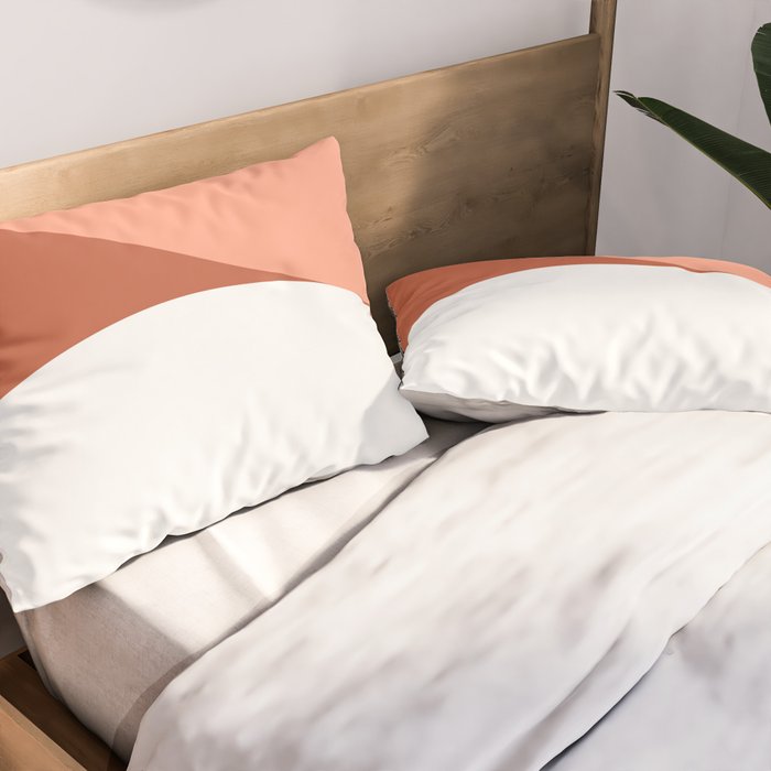 Mid Century Modern Sunset Nº1 Pillow Sham Gallery Image 2