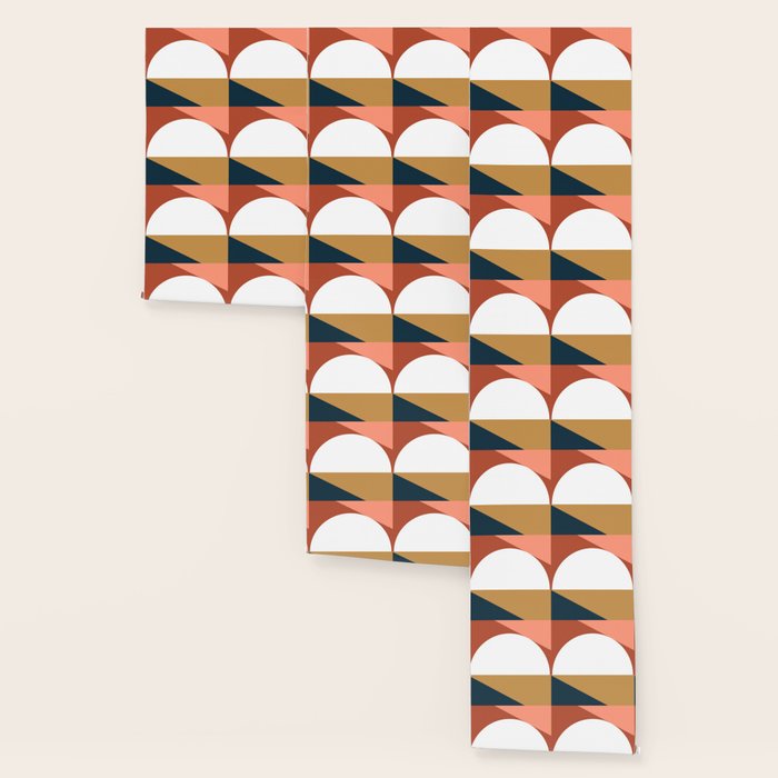 Mid Century Modern Sunset Nº1 Wallpaper Gallery Image 3
