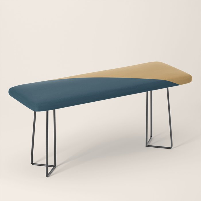 Mid Century Modern Sunset Nº1 Bench Gallery Image 1