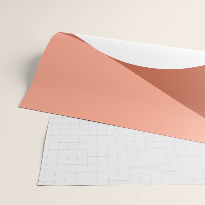 Mid Century Modern Sunset Nº1 Wrapping Paper Gallery Image 2
