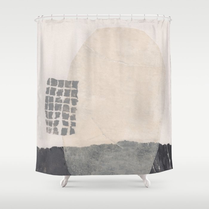 Abstract Composition #2 Shower Curtain Gallery Image 1