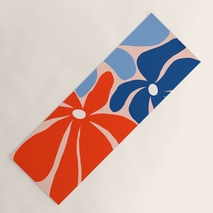 Abstract Matisse Paris Floral Market  Yoga Mat Gallery Image 1