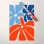 Abstract Matisse Paris Floral Market  Wrapping Paper Gallery Image 1