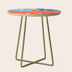 Abstract Matisse Paris Floral Market  Side Table Gallery Image 1