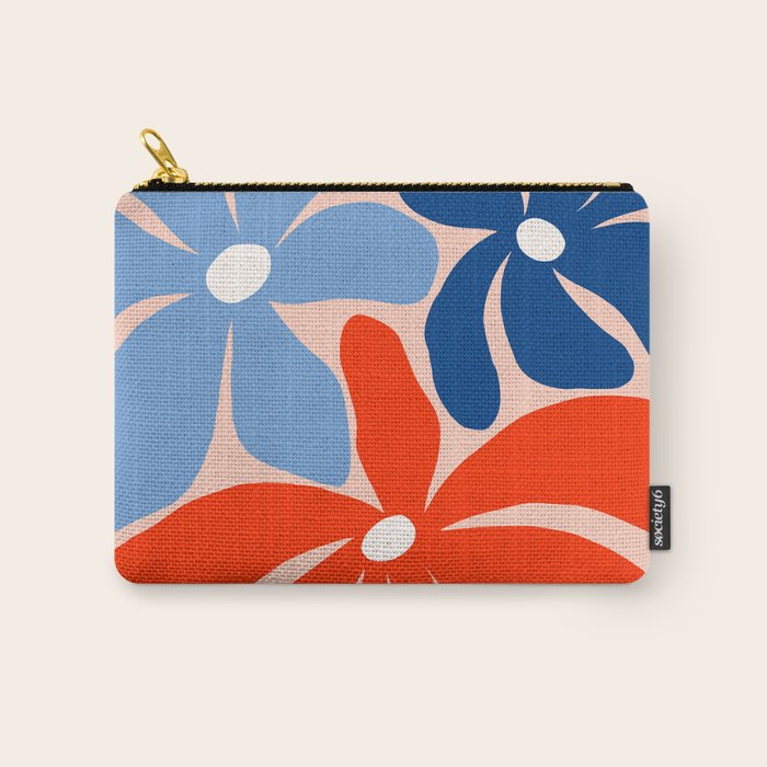 Abstract Matisse Paris Floral Market  Carry All Pouch Gallery Image 1