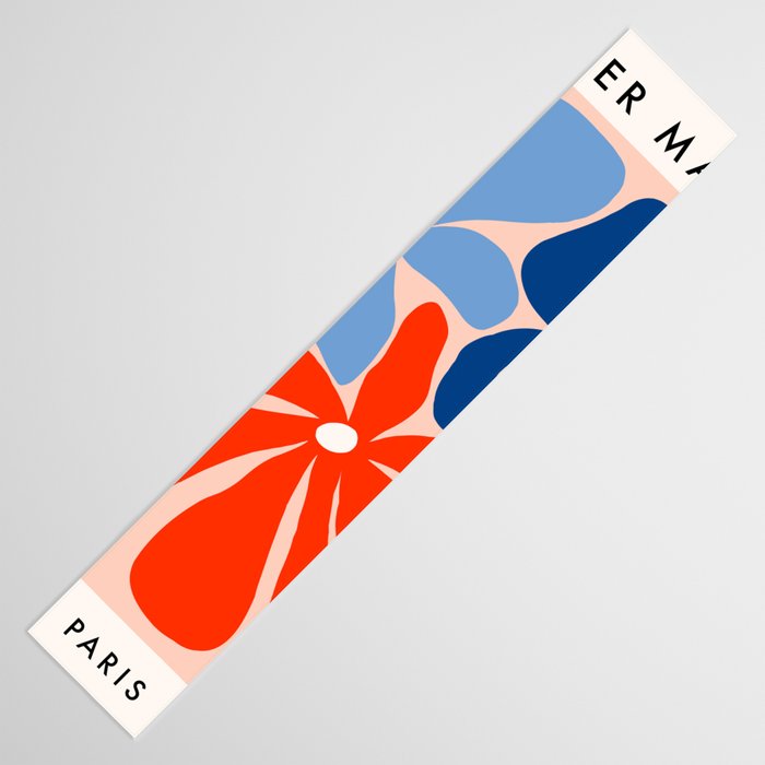 Abstract Matisse Paris Floral Market  Table Runner Gallery Image 3