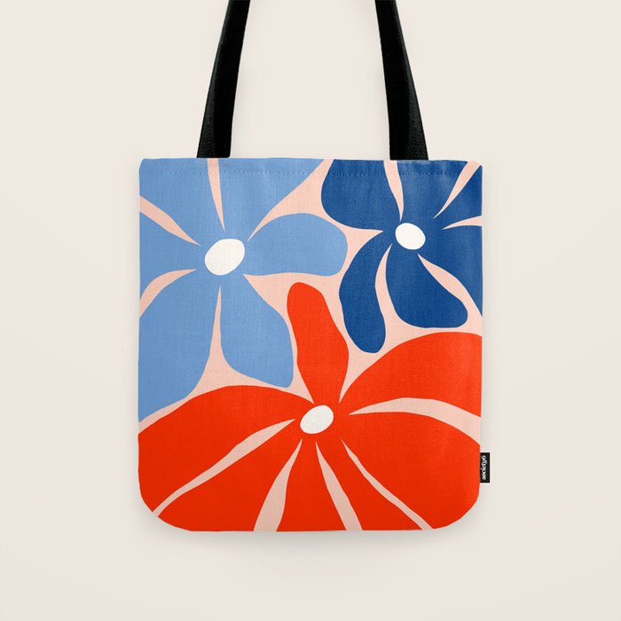 Abstract Matisse Paris Floral Market  Tote Bag Gallery Image 1
