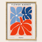 Abstract Matisse Paris Floral Market  Serving Tray Gallery Image 1