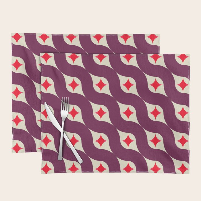 contemporary pattern no2 Placemat Gallery Image 1