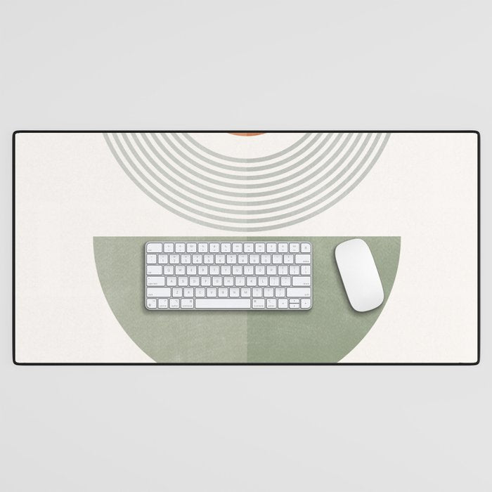 Minimal Geometric Shapes 175 Desk Mat Gallery Image 1